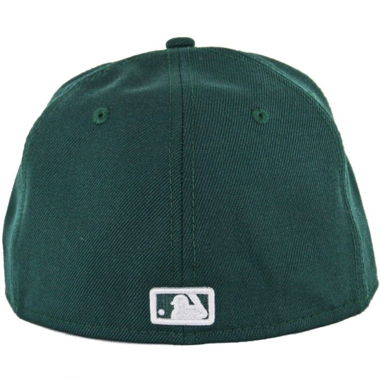 New Era 5950 San Diego Padres Fitted Hat, Dark Green, White- Back New Era 5950 San Diego Padres Fitted Hat, Dark Green, White- Back
