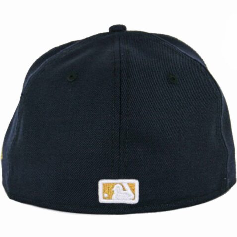 New Era 59Fifty San Diego Padres Fitted Hat Dark Navy Gold