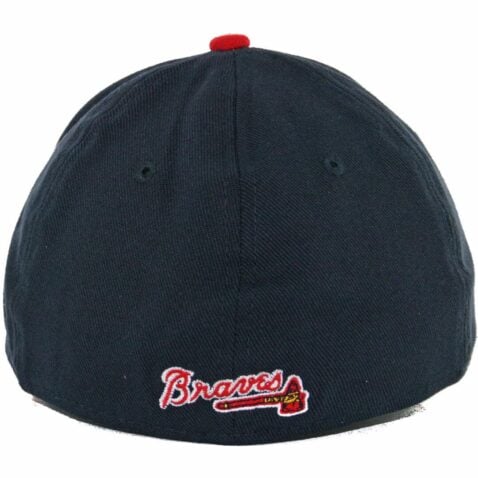 New Era 39Thirty Atlanta Braves Game Team Classic Stretch Fit Hat, Navy/Red New Era 39Thirty Atlanta Braves Game Team Classic Stretch Fit Hat, Navy/Red