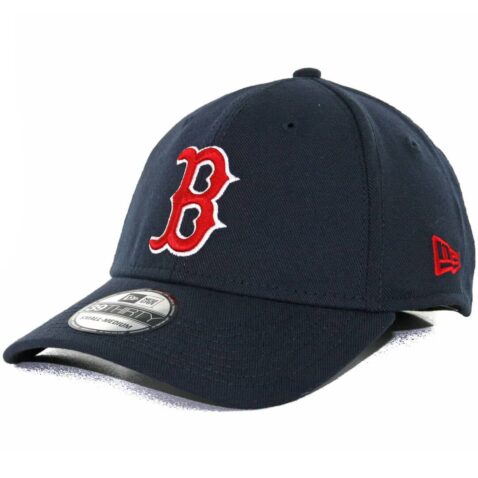 New Era 39Thirty Boston Red Sox Team Classic Stretch Fit Hat, Navy