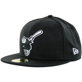 New Era 59Fifty San Diego Padres BK WH CO Friar Fitted Hat