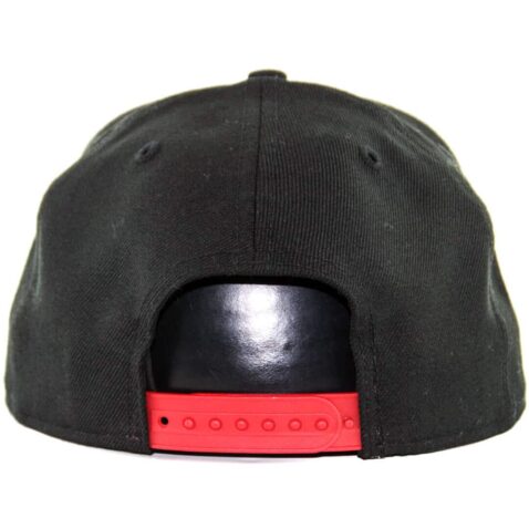 New Era 9Fifty San Diego State Aztecs Snapback Hat, Black/Scarlet