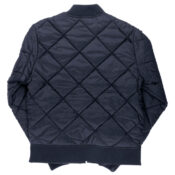 Dickies 61242 Diamond Nylon Jacket, Dark Navy- Back