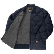 Dickies 61242 Diamond Nylon Jacket, Dark Navy- Inside