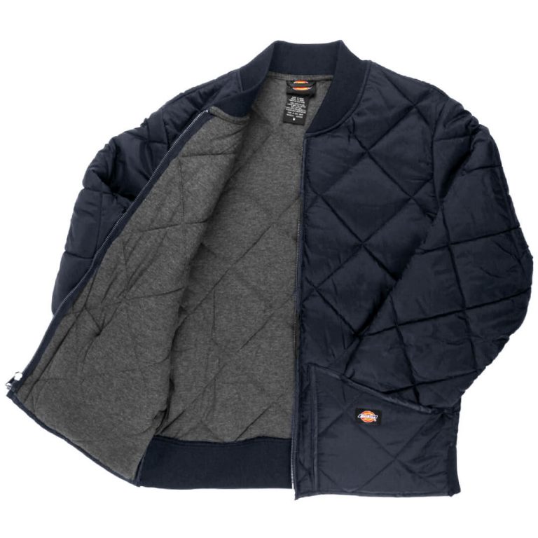 Dickies 61242 Diamond Nylon Jacket, Dark Navy- Inside Dickies 61242 Diamond Nylon Jacket, Dark Navy- Inside
