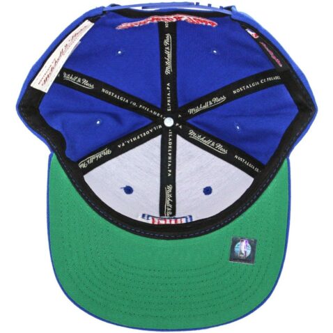 Mitchell & Ness Los Angeles Clippers Current Wool Solid Snapback Hat, Royal Blue