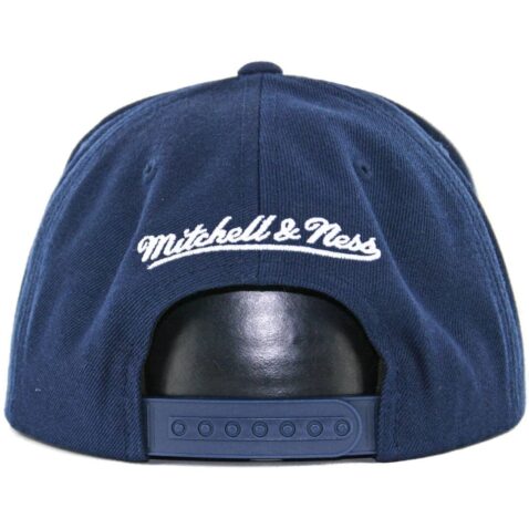 Mitchell & Ness Los Angeles Galaxy Team Solid Snapback Hat, Dark Navy