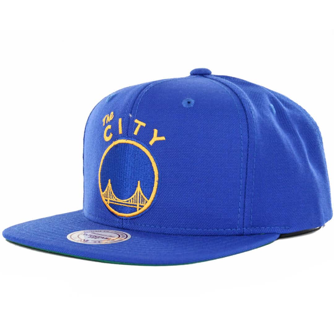 Mitchell & Ness Golden State Warriors Wool Solid 2 Snapback Hat, Royal Blue Mitchell & Ness Golden State Warriors Wool Solid 2 Snapback Hat, Royal Blue