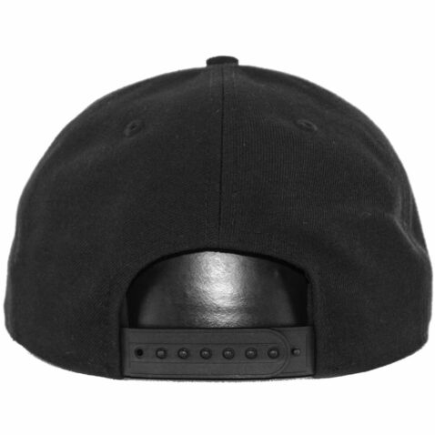 New Era 9Fifty Seattle Supersonics Logo Metallic Snapback Hat, Black - Image 2