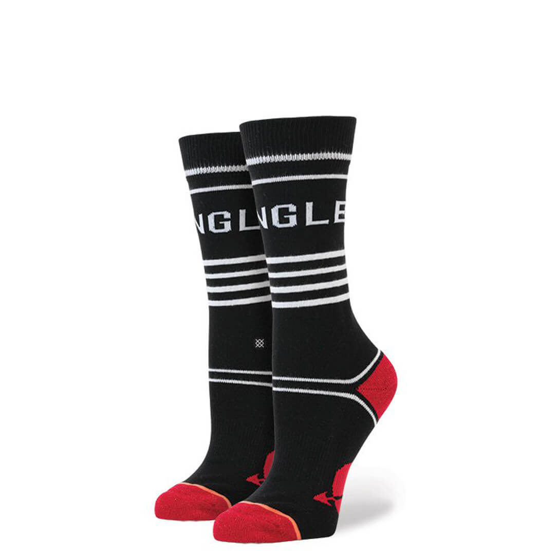 Stance Women’s Single Mingle Socks, Black Stance Women's Single Mingle Socks, Black