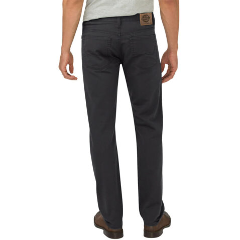 Dickies XD814 Slim Fit Tapered 5-Pocket Pant, Black