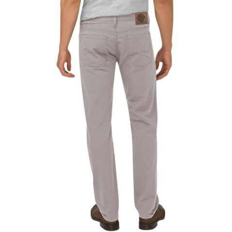 Dickies XD814 Slim Fit Tapered 5-Pocket Pant, Silver