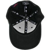 New Era 3930 San Francisco Giants Team Classic Stretch Fit Hat, Black-Inside