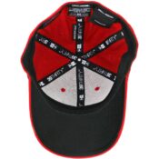 New Era 3930 Washington Nationals Team Classic Stretch Fit Hat, Red-Inside
