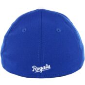 New Era 3930 Kansas City Royals Team Classic Stretch Fit Hat, Royal Blue-Back