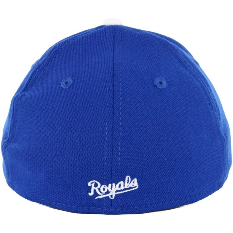 New Era 3930 Kansas City Royals Team Classic Stretch Fit Hat, Royal Blue-Back New Era 3930 Kansas City Royals Team Classic Stretch Fit Hat, Royal Blue-Back