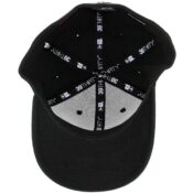 New Era 3930 Chicago White Sox Team Classic Stretch Fit Hat, Black-Inside