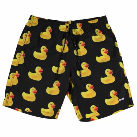 Neff Rubber Ducky Hot Tub Short, Black