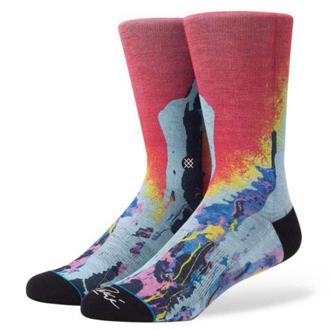 Stance Beyond The Sunset Socks, Red