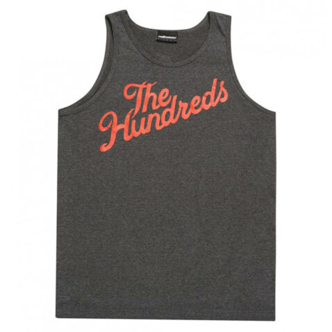The Hundreds Slant Tank Top, Charcoal Heather