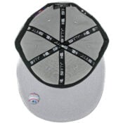New Era 5950 San Diego Padres Fitted Hat, Grey, White -Inside