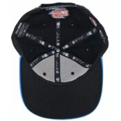 New Era 9Fifty San Diego Gulls Snapback Hat, Black/Blue-Inside