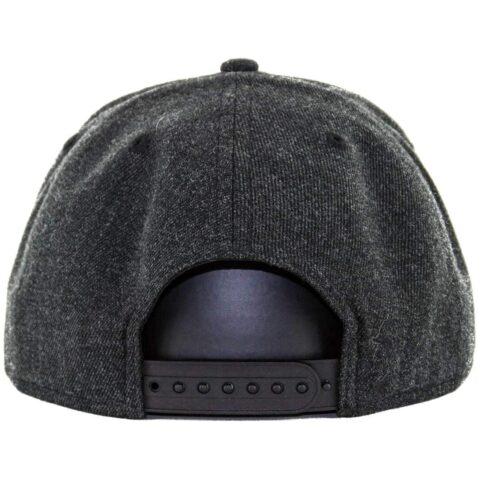 New Era x Billion Creation 9Fifty 1904 MCMIV Snapback Hat, Black Heather