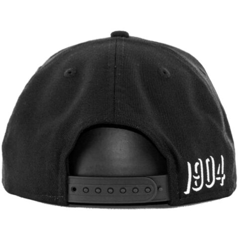 New Era x Billion Creation 9Fifty San Diego Shadow 1904 Snapback Hat, Black - Image 2