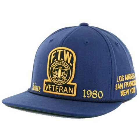 The Hundreds Deny Snapback Hat, Navy