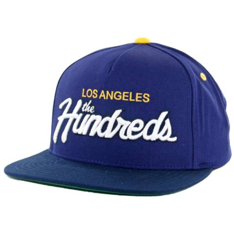 The Hundreds Team Two Snapback Hat, Royal Blue