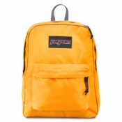 JanSport Black Label Superbreak Spectra Yellow Backpack