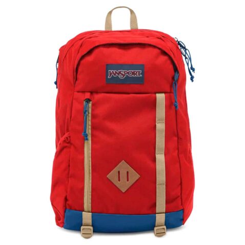 JanSport Fox Hole Red Tape Backpack