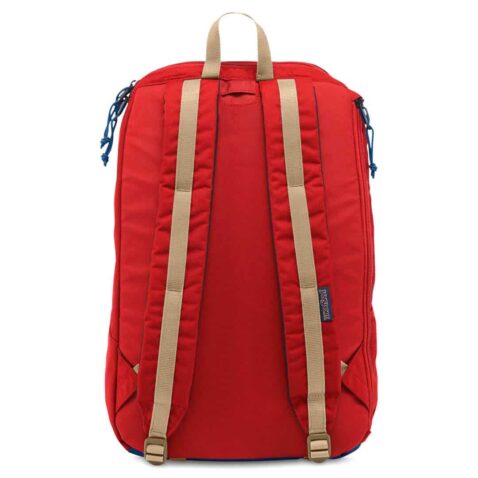JanSport Fox Hole Red Tape Backpack