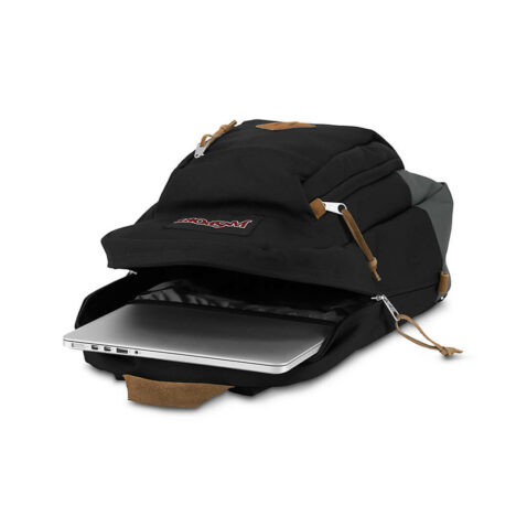 JanSport Reilly Black Backpack