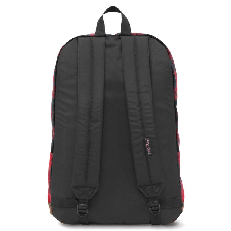 JanSport Right Pack Digital Edition Red Plaid Backpack-Back JanSport Right Pack Digital Edition Red Plaid Backpack-Back