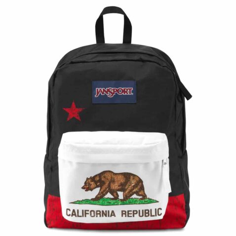JanSport Superbreak Red New Cali Backpack