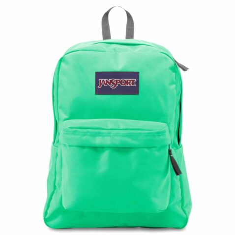 JanSport Superbreak Seafoam Green Backpack