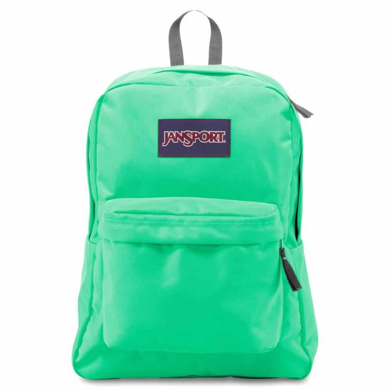 JanSport Superbreak Seafoam Green Backpack