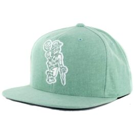 Mitchell & Ness Boston Celtics Slub Cotton Green Snapback Hat