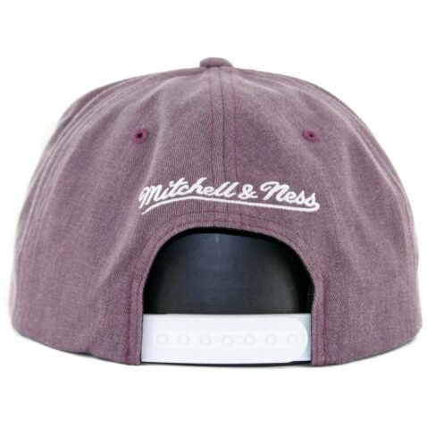 Mitchell & Ness Los Angeles Lakers Slub Cotton Purple Snapback Hat