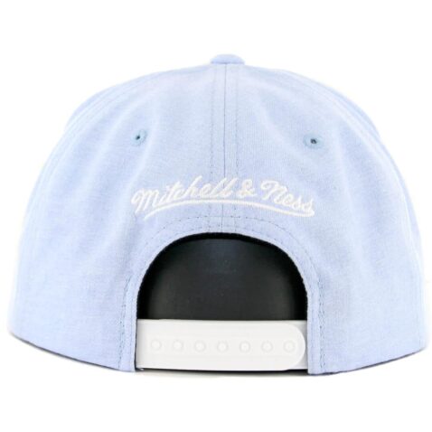 Mitchell & Ness Golden State Warriors Slub Cotton Blue Snapback Hat
