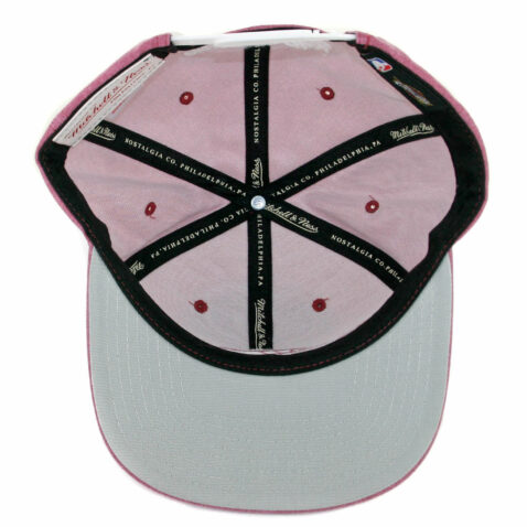 Mitchell & Ness Cleveland Cavaliers Slub Cotton Maroon Snapback Hat