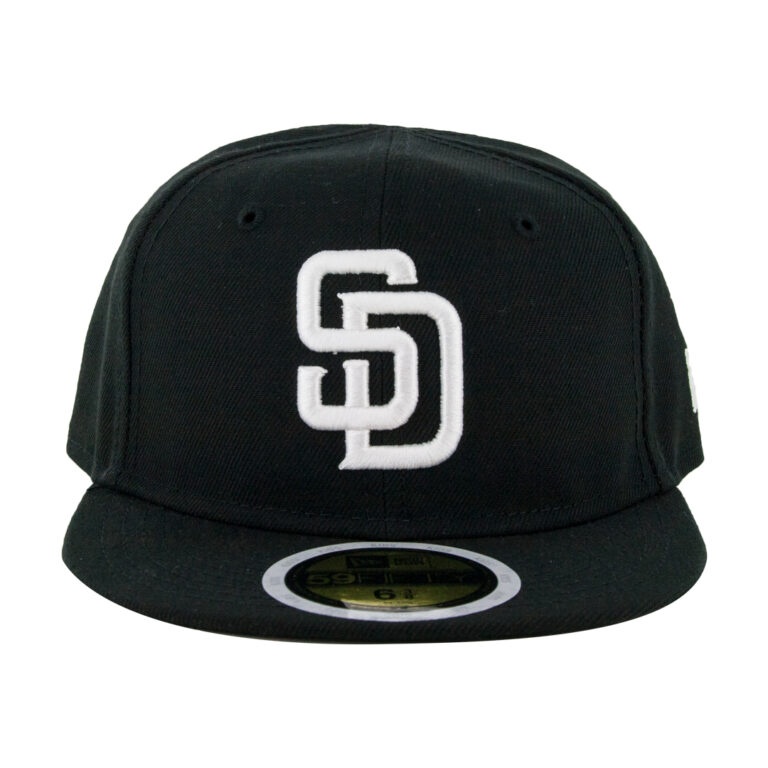 NE MLB Youth SD Padres BK WH 6 3-8 Front NE MLB Youth SD Padres BK WH 6 3-8 Front