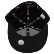 New Era 5950 San Diego Padres Youth Fitted Hat, Black, White