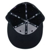 New Era 5950 San Diego Padres Black Rasta 2.0 Fitted Hat-Inside