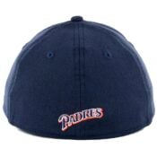 New Era 3930 San Diego Padres Tony Gwynn Team Classic Stretch Fit Hat, Dark Navy -Back