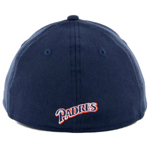 New Era 39Thirty San Diego Padres Tony Gwynn Team Classic Stretch Fit Hat Dark Navy - Image 2