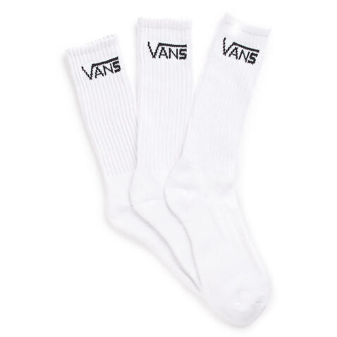 Vans Classic Crew Socks, White