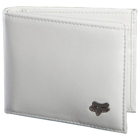 Fox Leather Bi-Fold White Wallet