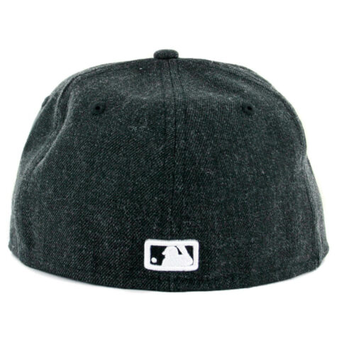 New Era 59Fifty San Diego Padres Heather Black Fitted Hat - Image 2